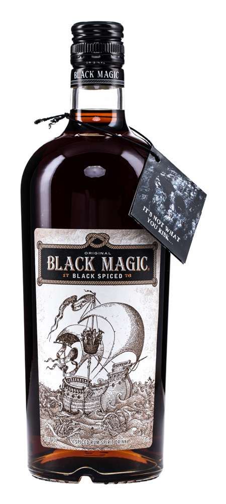 Black magic spiced rum